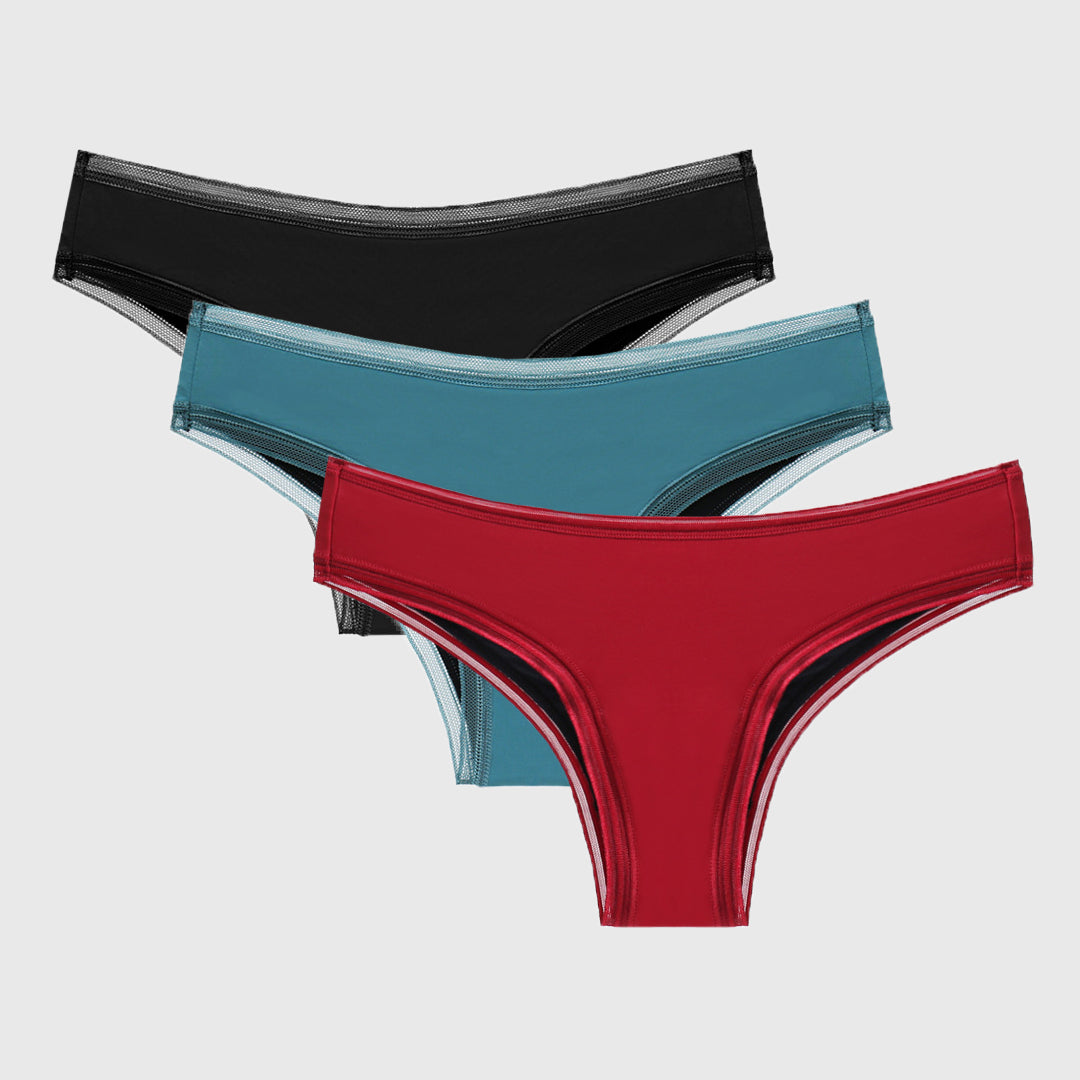 Cheeky Bikini Leakproof Underwear (6-Pack)