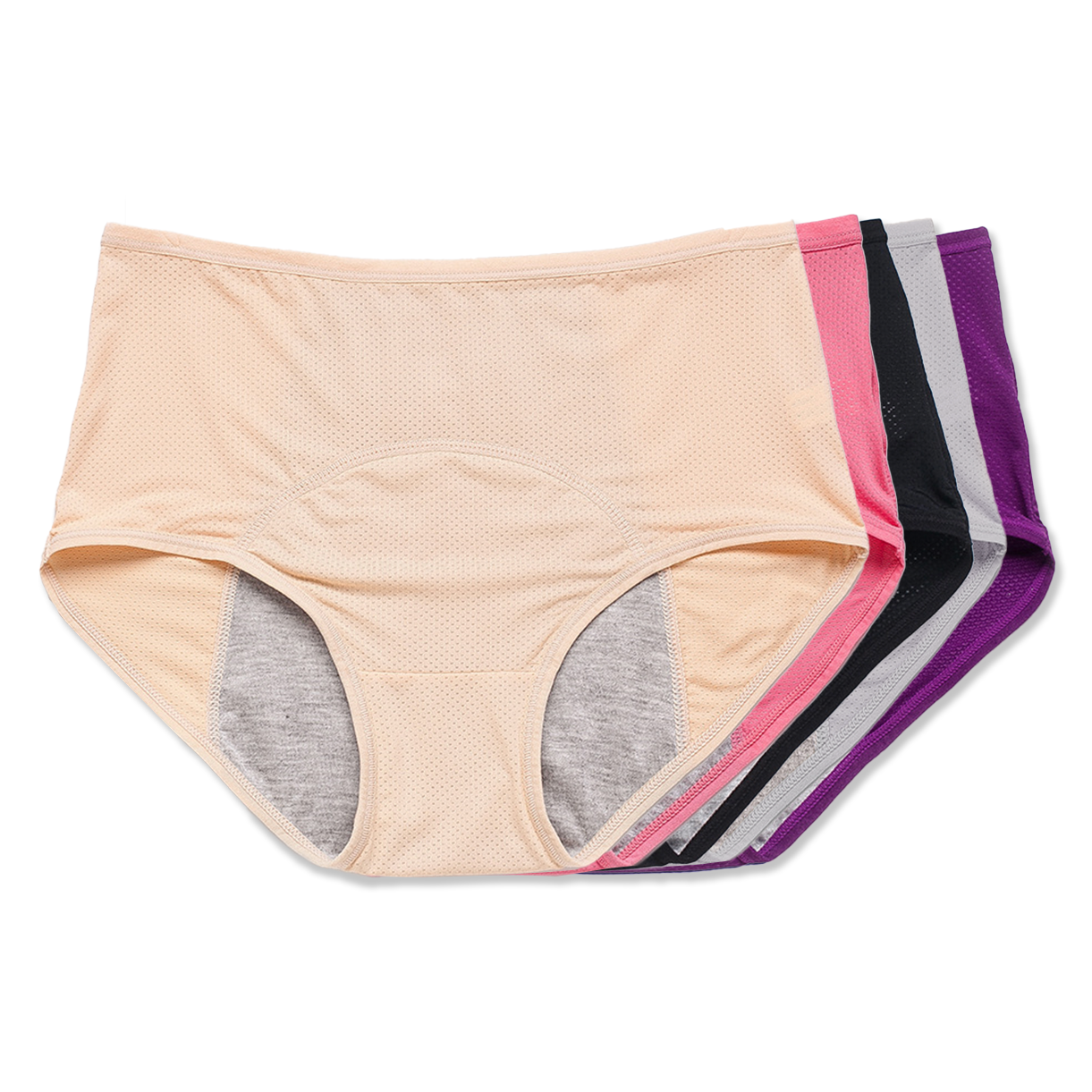 Comfy & Discreet Leakproof Underwear (5-Pack😊)