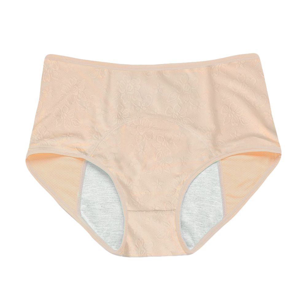 NEW: Floral Leakproof Underwear (Beige Bundles)