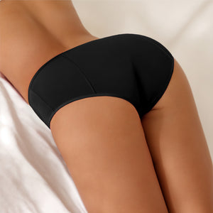 Comfy & Discreet Leakproof Underwear (Black 5-Pack)