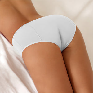 Comfy & Discreet Leakproof Underwear (White 5-Pack)