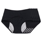 Load image into Gallery viewer, Comfy &amp; Discreet Leakproof Underwear (Black 5-Pack)
